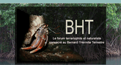 Desktop Screenshot of bernard-hermite-terrestre.com